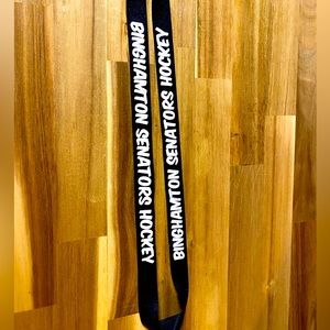 American Hockey League Binghamton Senators Black and White Collectible Lanyard